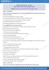 Đề thi giữa kì 1 Tiếng Anh 12 English Discovery - Đề số 3